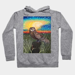 Snow Owl Hoodie